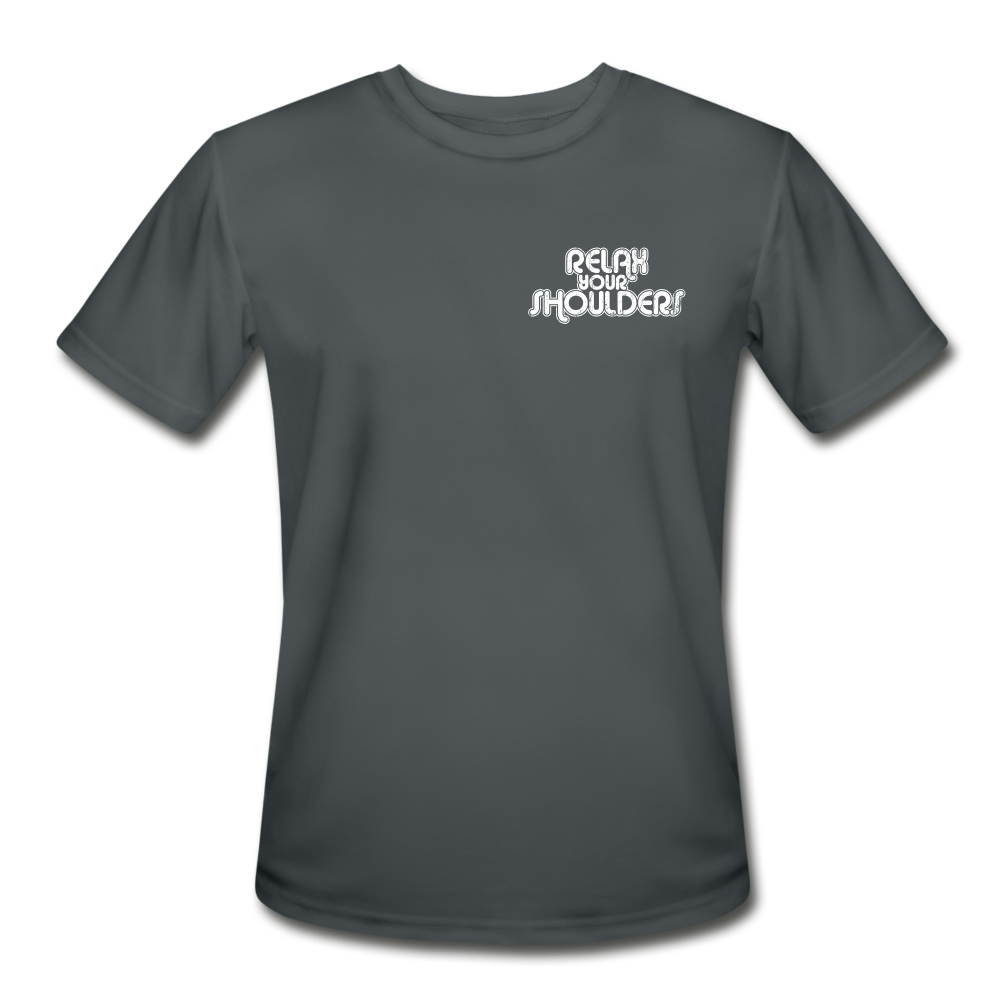 Men’s Moisture Wicking Performance T-Shirt - charcoal