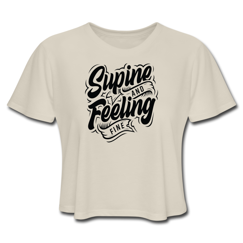 Supine + Feeling Fine Crop - dust
