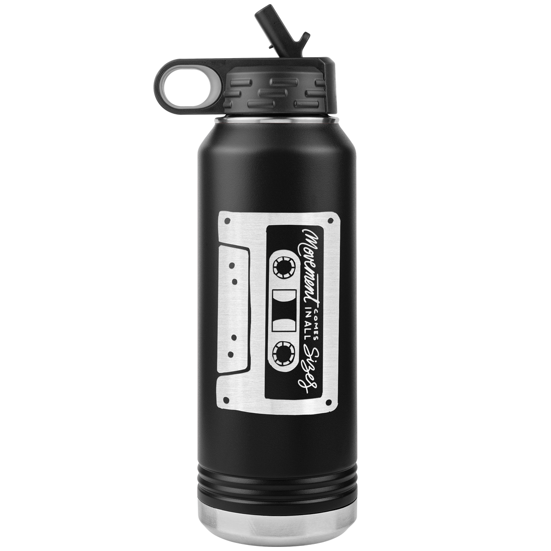 All Sizes (Mix Tape) Water Bottle