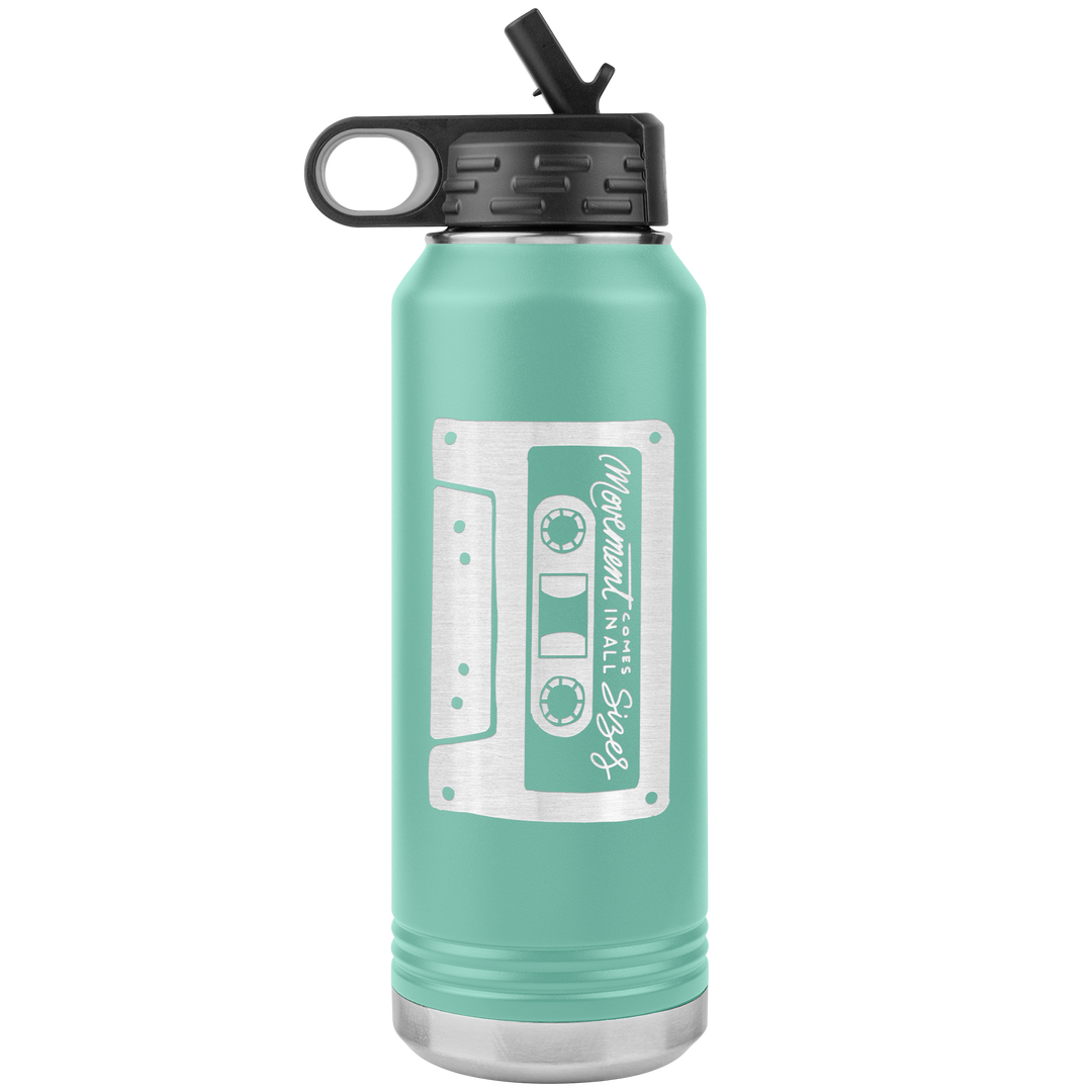 All Sizes (Mix Tape) Water Bottle