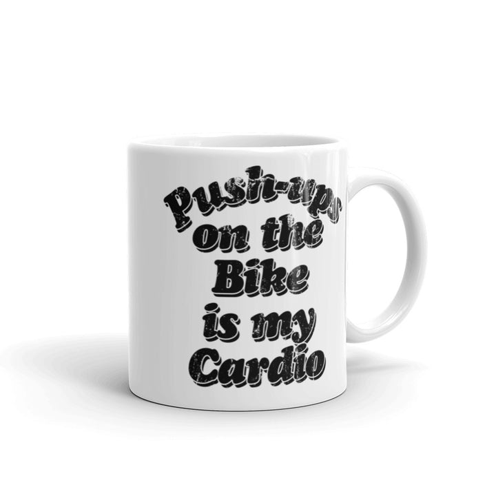 Pushups On The Bike Mug