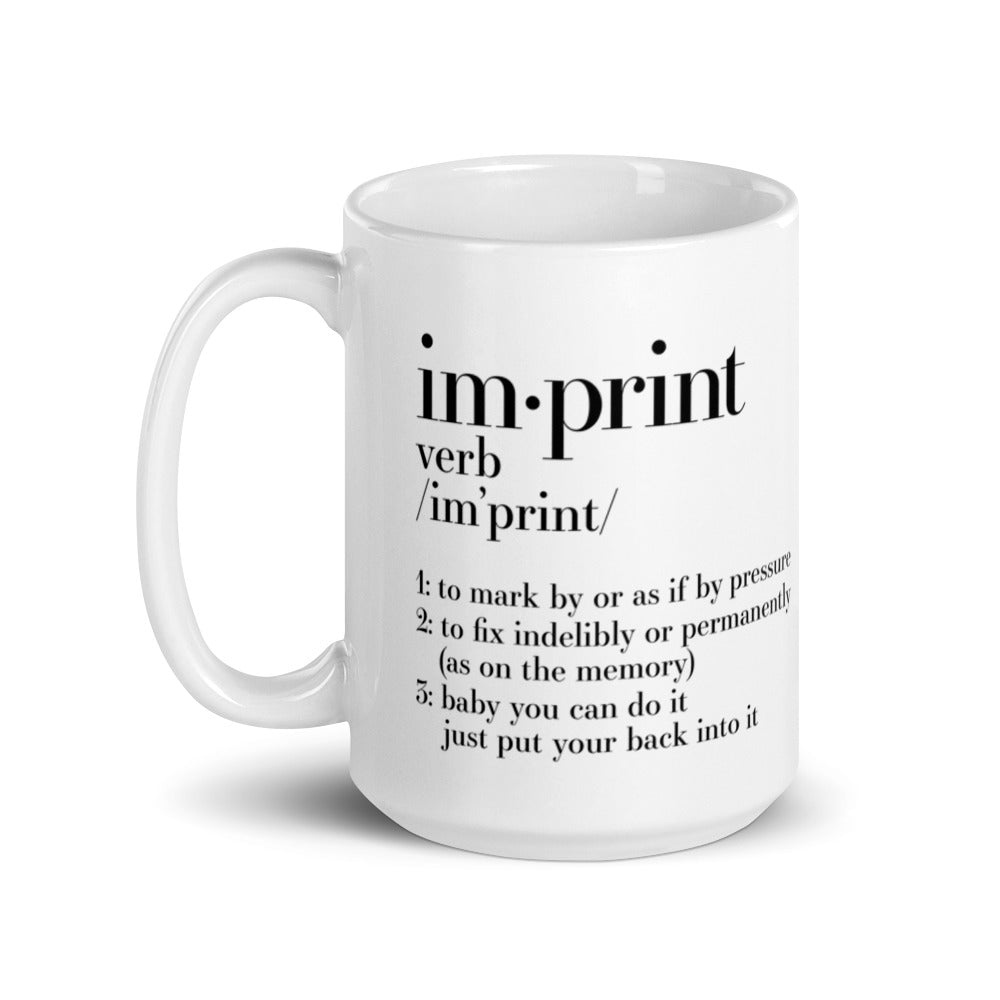 Imprint Spine Mug