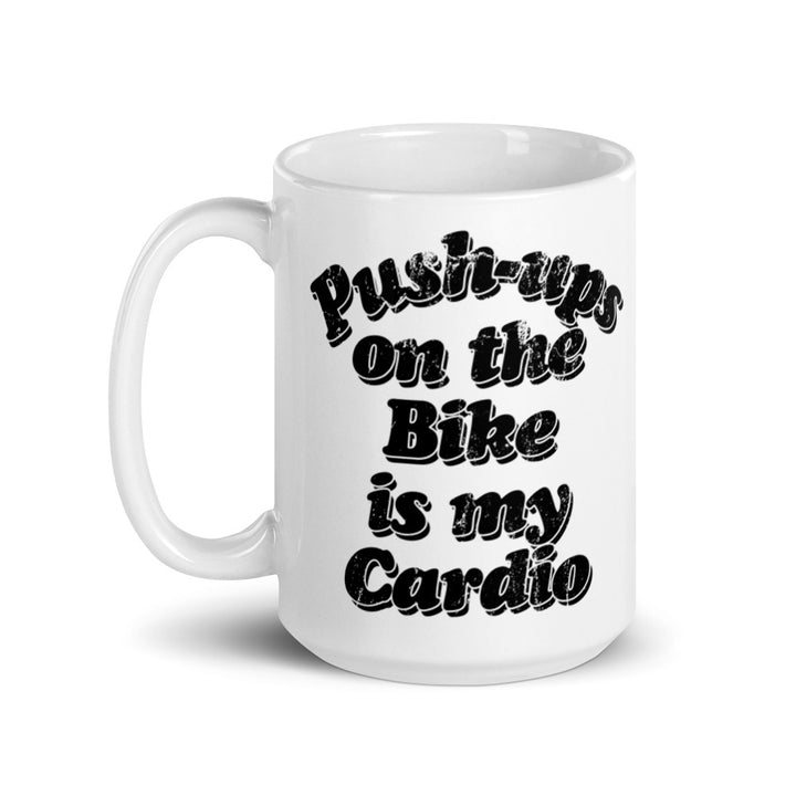 Pushups On The Bike Mug