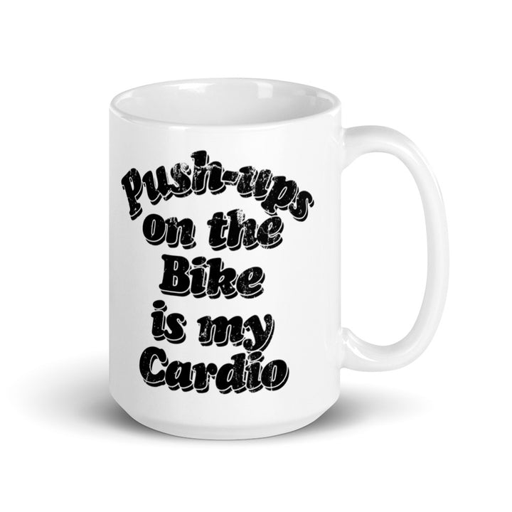 Pushups On The Bike Mug