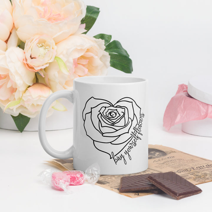 Buy Yourself Flowers Mug