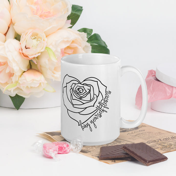 Buy Yourself Flowers Mug