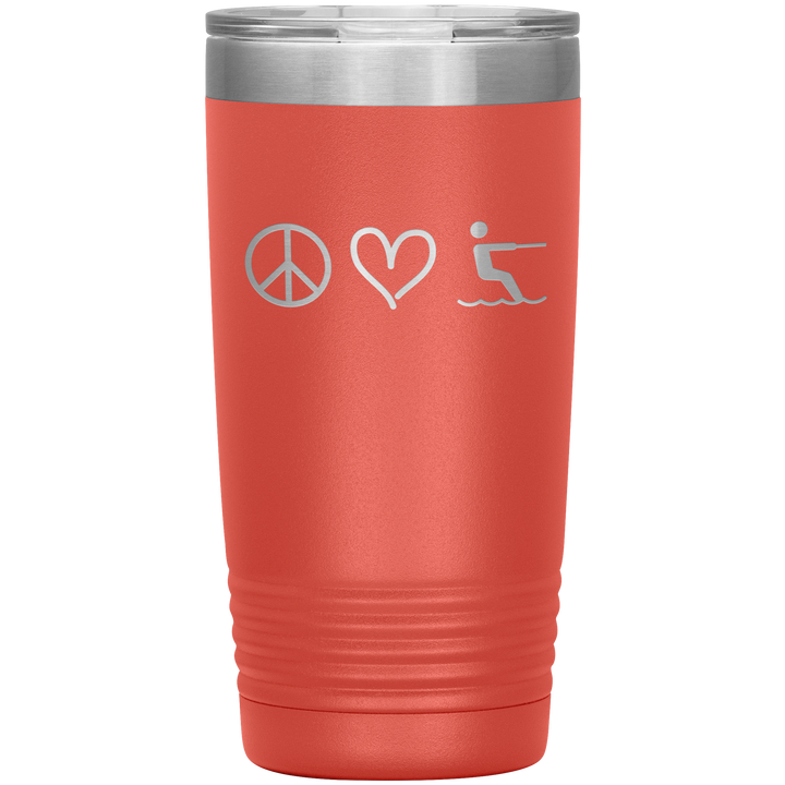 Peace Love Barre Travel Mug