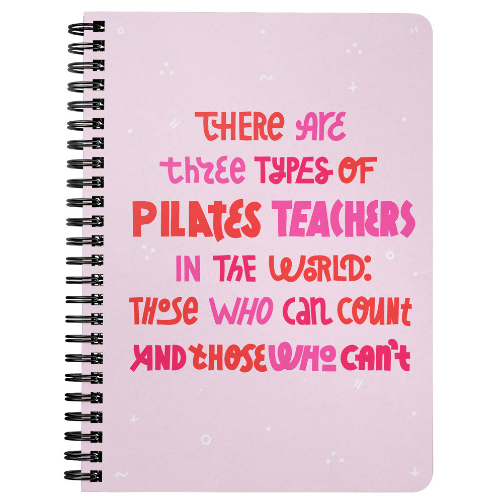 3 Types (Pilates) Spirlbound Notebook