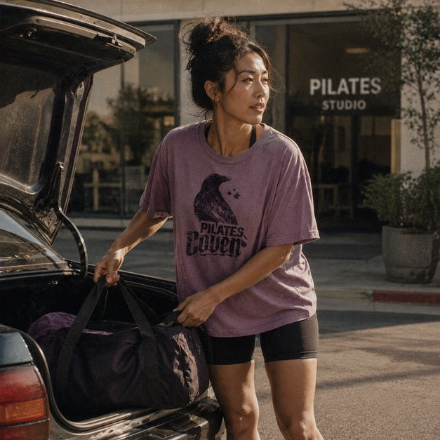 Pilates Coven Boyfriend T-Shirt