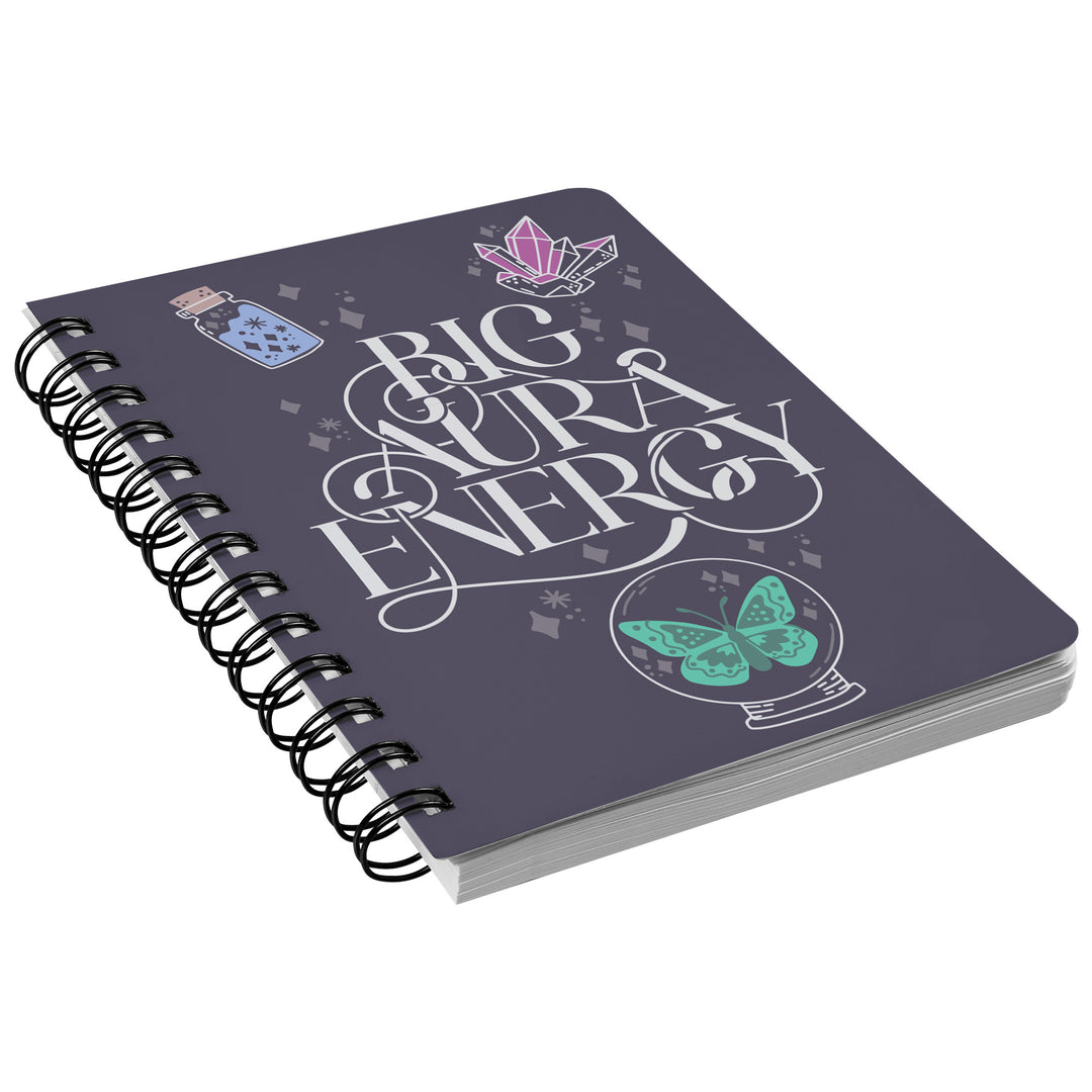 Big Aura Spiralbound Notebook