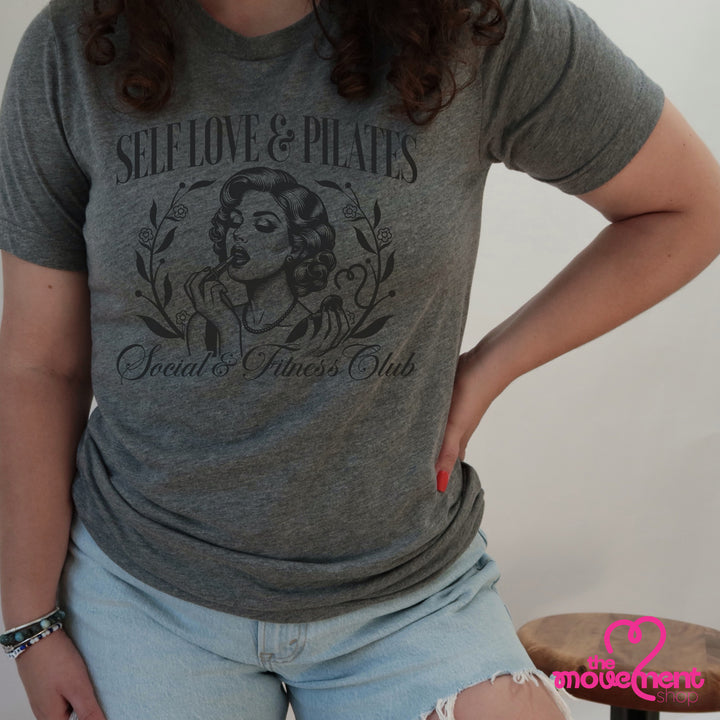 Self Care & Pilates Boyfriend T
