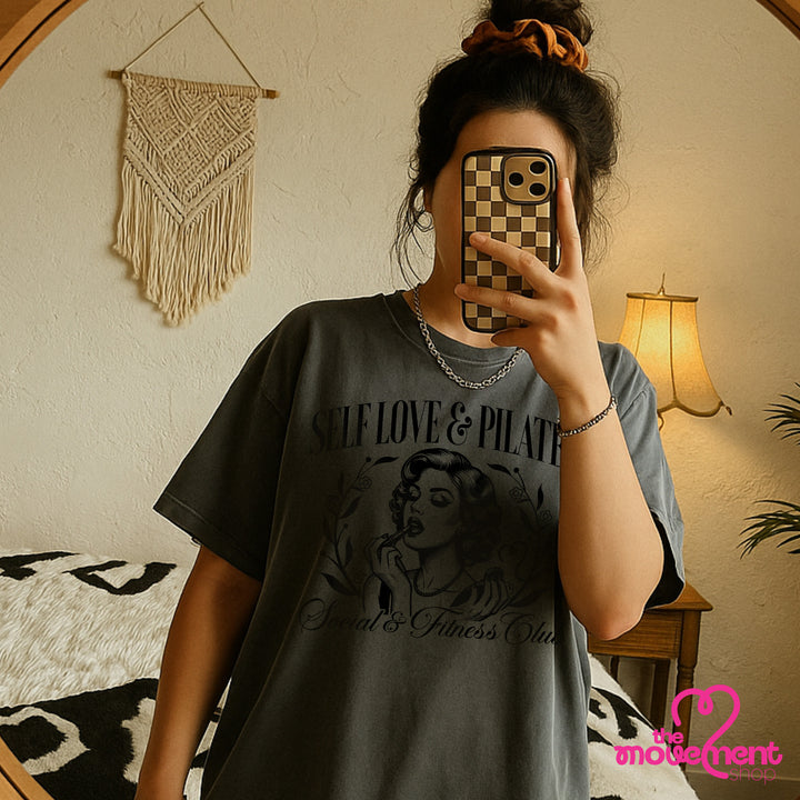 Self Care & Pilates Boyfriend T