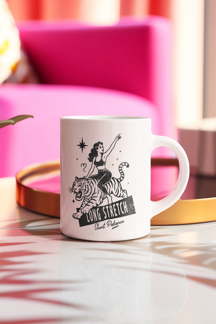 Long Stretch Short Patience 15 oz Mug