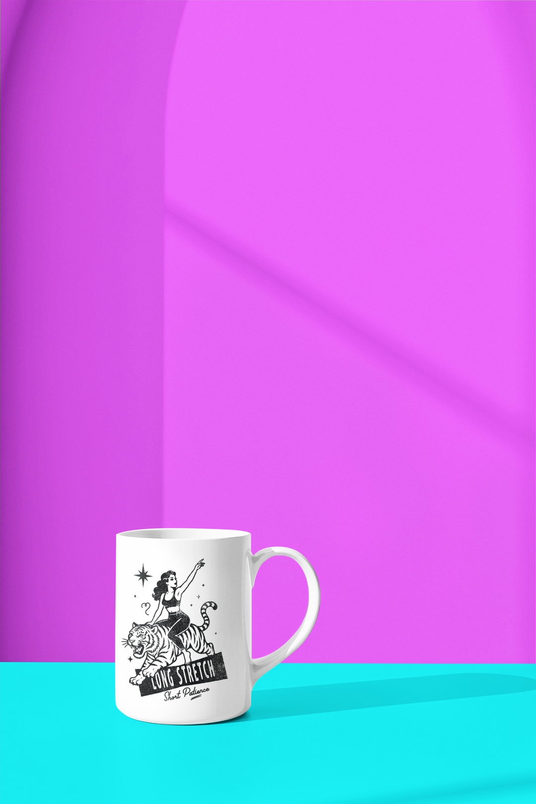 Long Stretch Short Patience 15 oz Mug