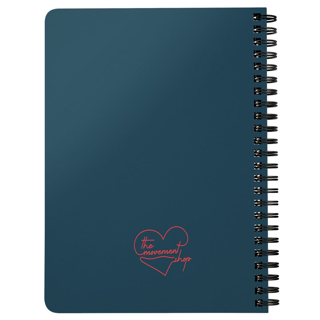 Magic Circle Spiralbound Notebook (Blue)