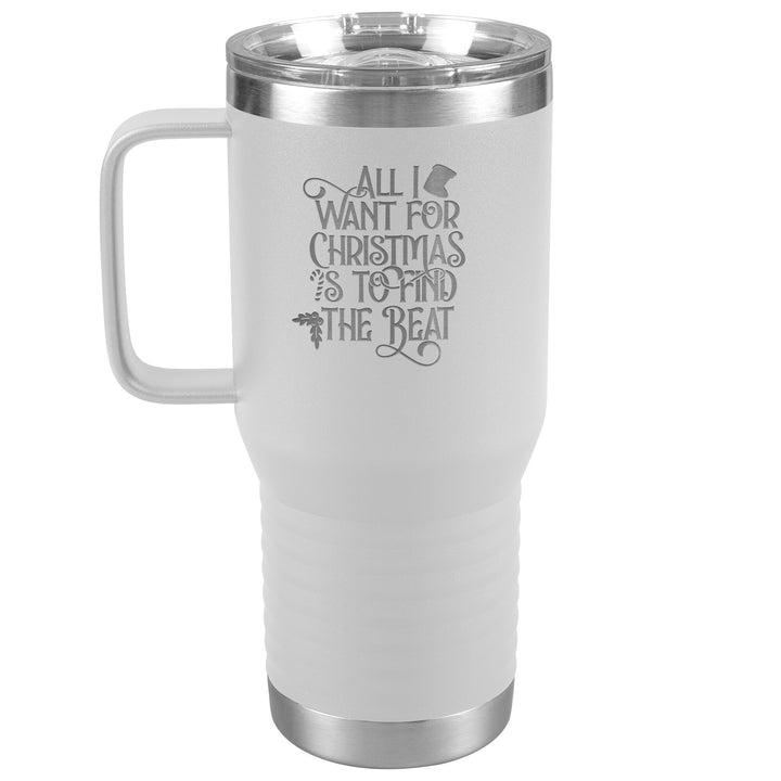 Christmas Find The Beat 20oz Travel Tumbler