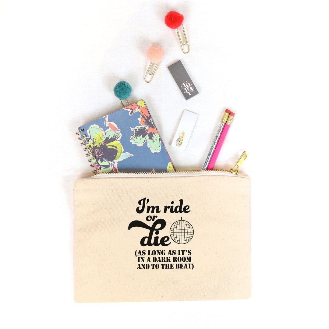 Ride or Die Cosmetic Bag