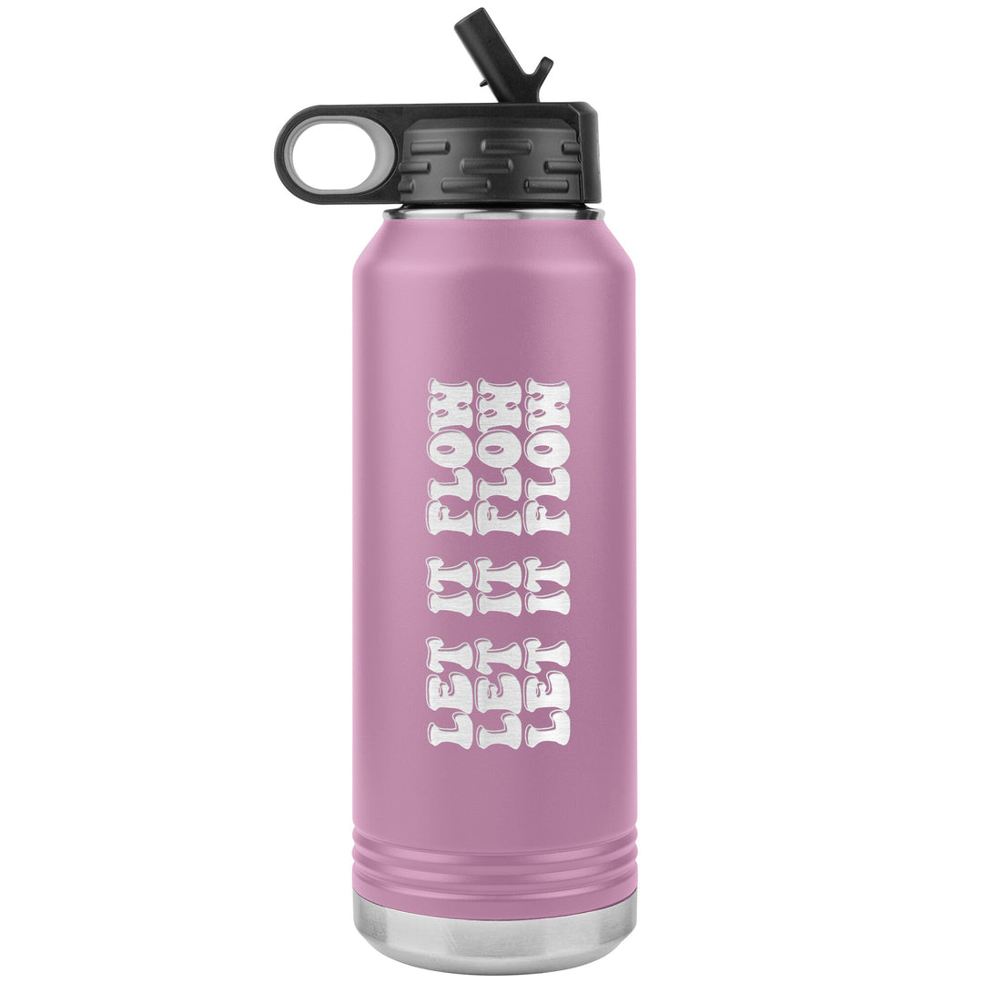 Let It Flow 32oz Water Bottle Insulated