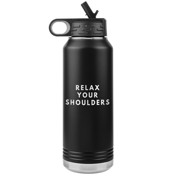 Relax Your Shoulders Water bottle