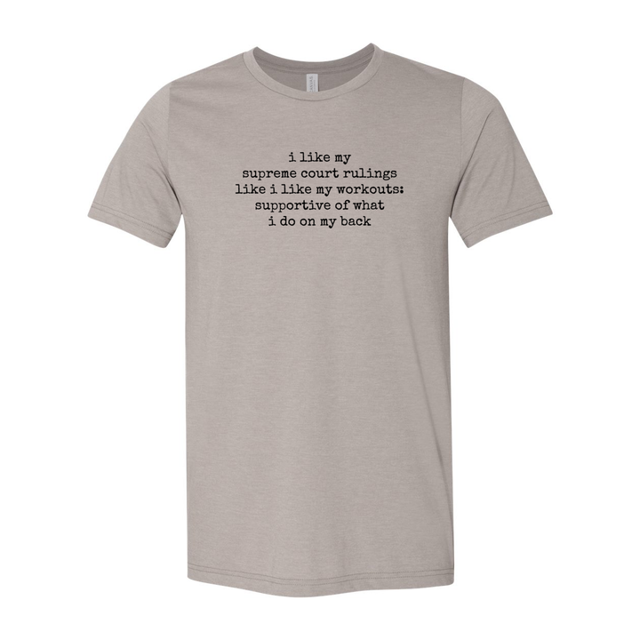 Supreme Court Workout T-Shirt