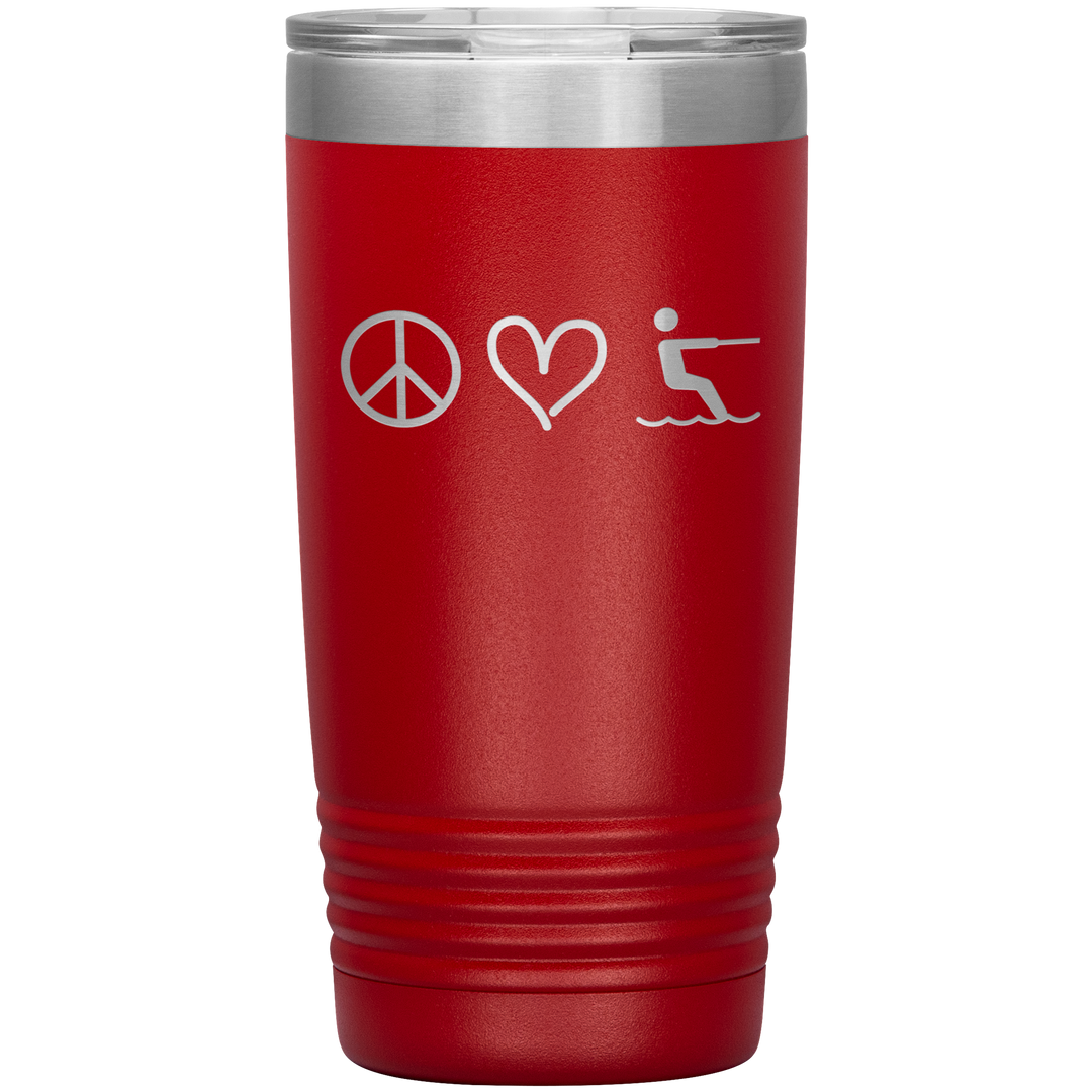 Peace Love Barre Travel Mug
