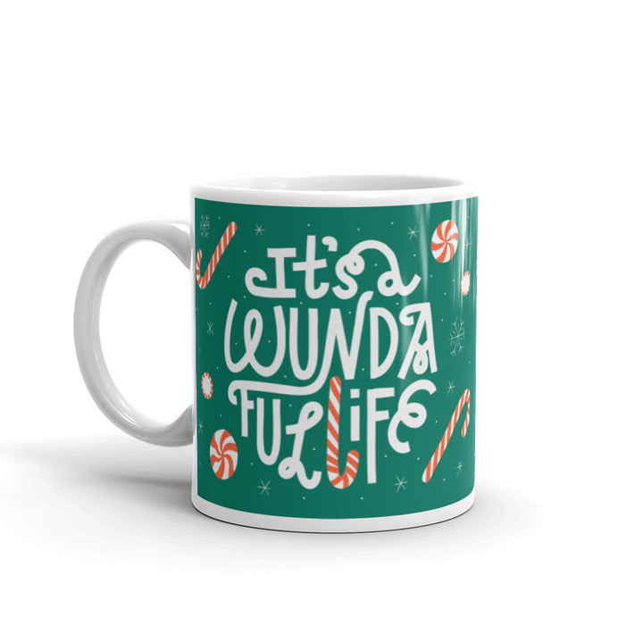 Wunda-ful Life Green Mug