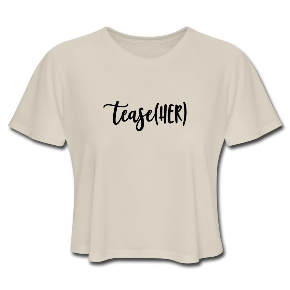 Tease(HER) Cropped T-Shirt - dust